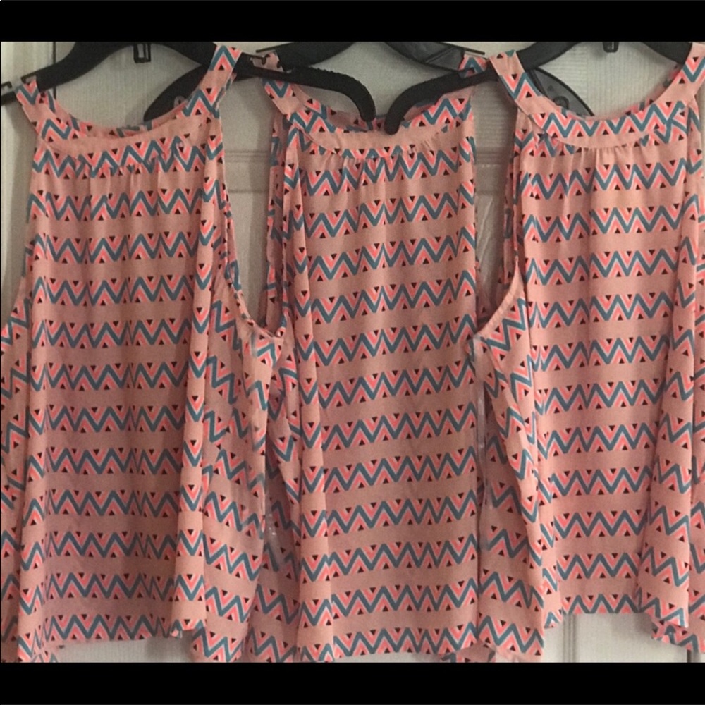Halter Top Tulip Back Blouse